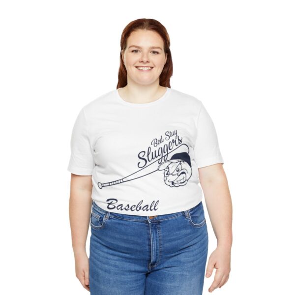 Bedstuy Sluggers Aunty BL - Unisex Jersey Short Sleeve Tee