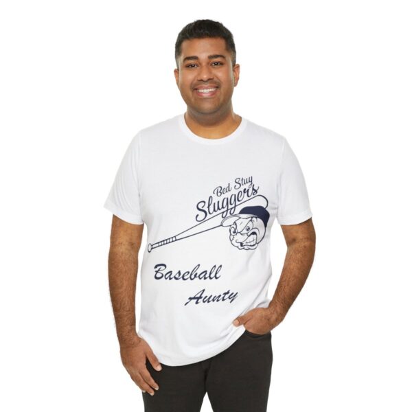 Bedstuy Sluggers Aunty BL - Unisex Jersey Short Sleeve Tee