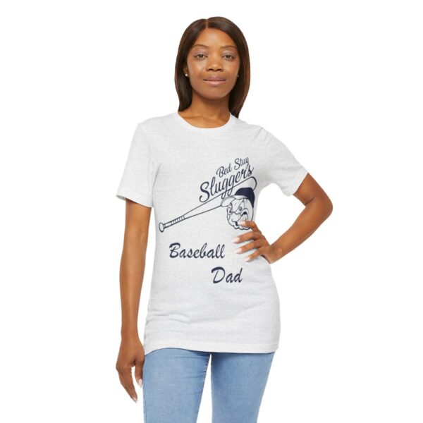 Bedstuy Sluggers Baseball Dad - Unisex Jersey Short Sleeve Tee