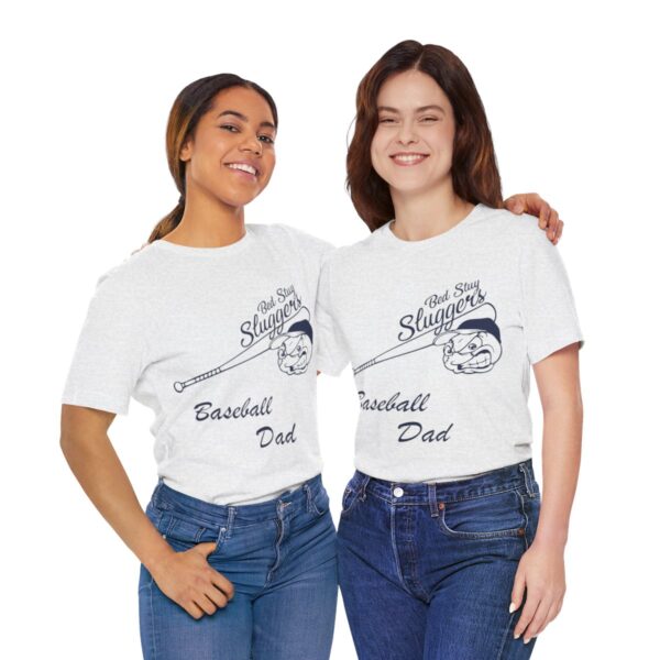 Bedstuy Sluggers Baseball Dad - Unisex Jersey Short Sleeve Tee