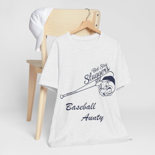 Bedstuy Sluggers Aunty BL - Unisex Jersey Short Sleeve Tee