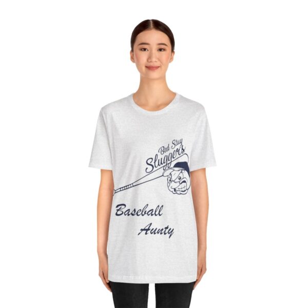 Bedstuy Sluggers Aunty BL - Unisex Jersey Short Sleeve Tee