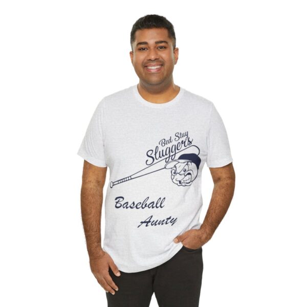 Bedstuy Sluggers Aunty BL - Unisex Jersey Short Sleeve Tee