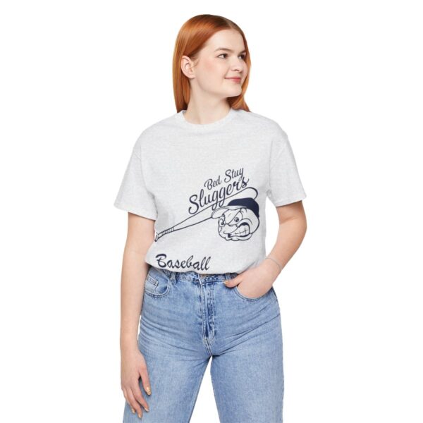 Bedstuy Sluggers Aunty BL - Unisex Jersey Short Sleeve Tee