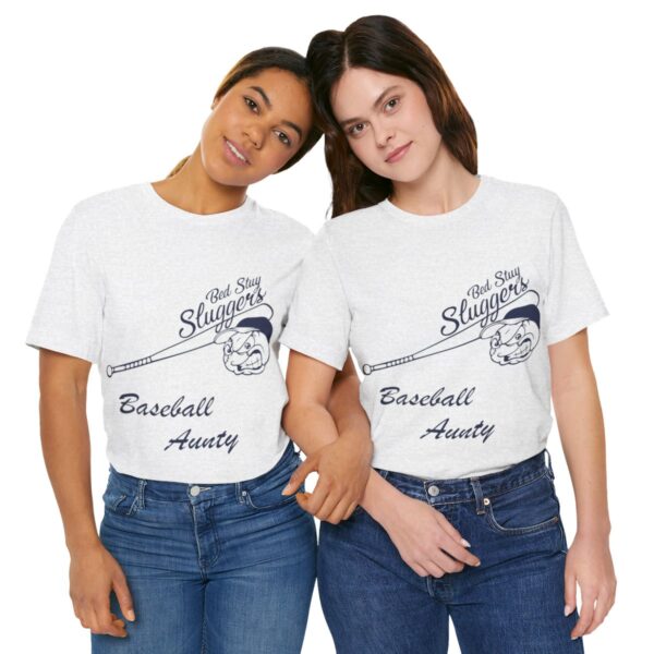 Bedstuy Sluggers Aunty BL - Unisex Jersey Short Sleeve Tee