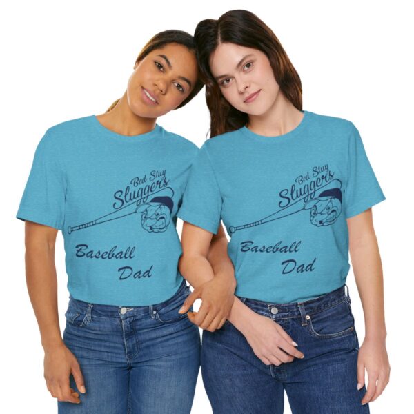 Bedstuy Sluggers Baseball Dad - Unisex Jersey Short Sleeve Tee