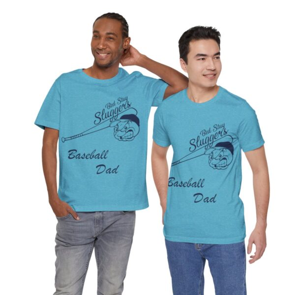 Bedstuy Sluggers Baseball Dad - Unisex Jersey Short Sleeve Tee