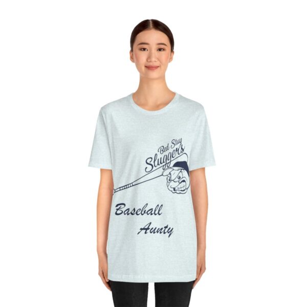 Bedstuy Sluggers Aunty BL - Unisex Jersey Short Sleeve Tee