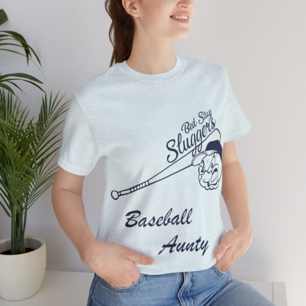 Bedstuy Sluggers Aunty BL - Unisex Jersey Short Sleeve Tee