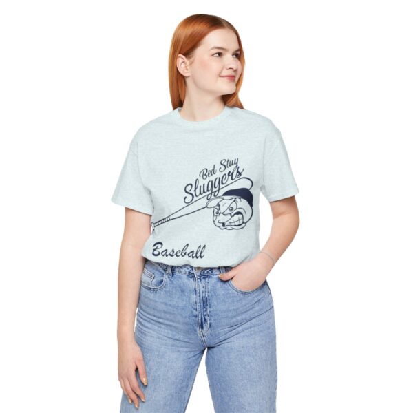 Bedstuy Sluggers Baseball Dad - Unisex Jersey Short Sleeve Tee